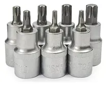 Comprar Chave De Aperto Torx Eda Profissional Cromada T20 A T55.