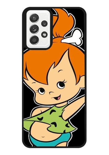 Funda Protector Para Samsung Los Picapiedras Pebbles Bebe 