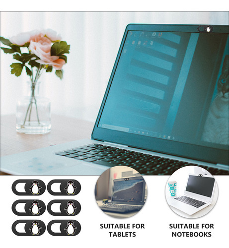 Cubierta Protectora Para Cámara Web Slide Blocker, 6 Unidade