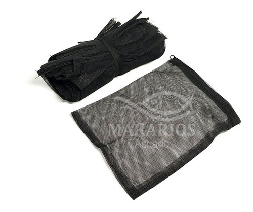 Imagen 2 de 5 de Bolsa Portante C/cierre 20x15cm Material Filtrante Acuario