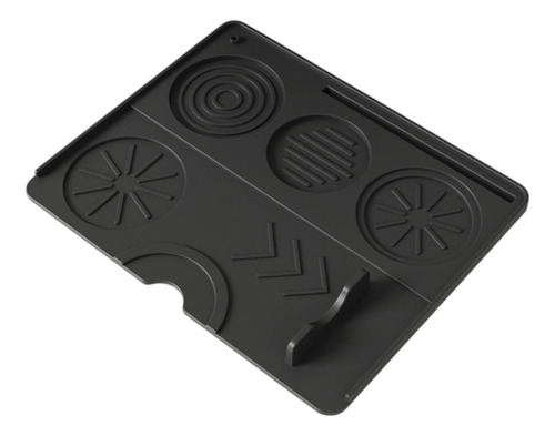 Tapete De Silicona Para Prensar Espresso, Accesorio Negro