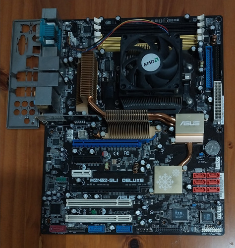 Motherboard Am2 Asus M2n32-sli Deluxe + Amd Athlon X2 5200+