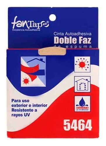 Cinta Espuma Doble Faz 12mmx2mx1mm Fantape