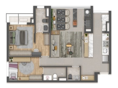 Imagem 28 de 28 de Studio Residencial Para Venda, Vila Clementino, São Paulo - St7079. - St7079-inc