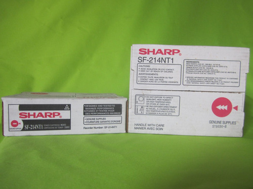 Toner Sharp Original Sf-214nt1 Oferta..!