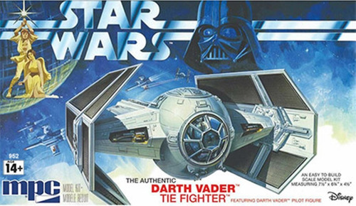 Kit Para Montar Star Wars A New Hope Darth Vader Tie Fighter