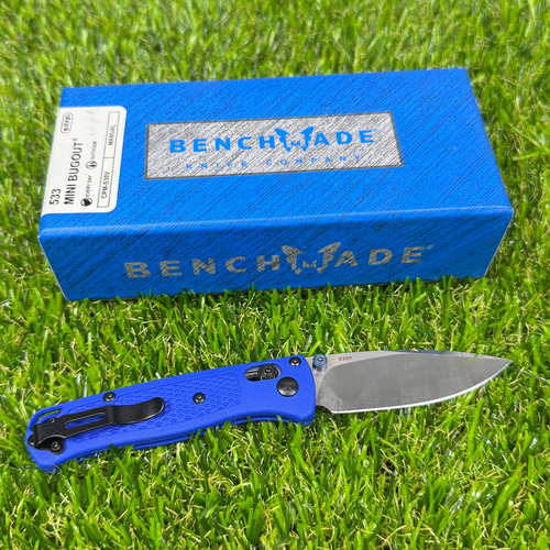 Canivete Benchmade 533 Mini Bugout S30v Blue