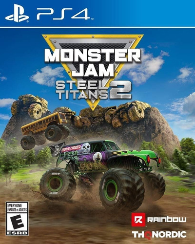 Ps4 Monster Jam Steel Titans 2 / Fisico