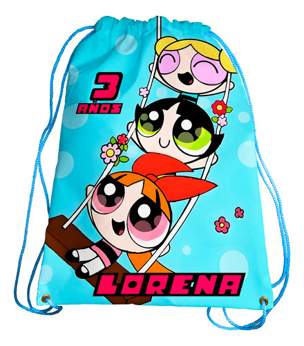 Dulcero Recuerdo Morralito Chicas Super Personalizado 40 Pzs
