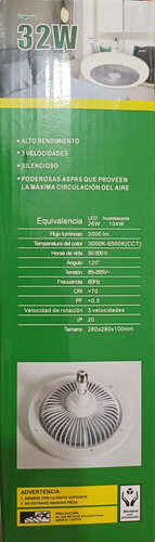 Lámpara Con Ventilador De Techo.