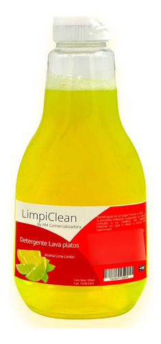 Lavatrastes Jabón Liquido Para Trastes Espuma Activa 500ml