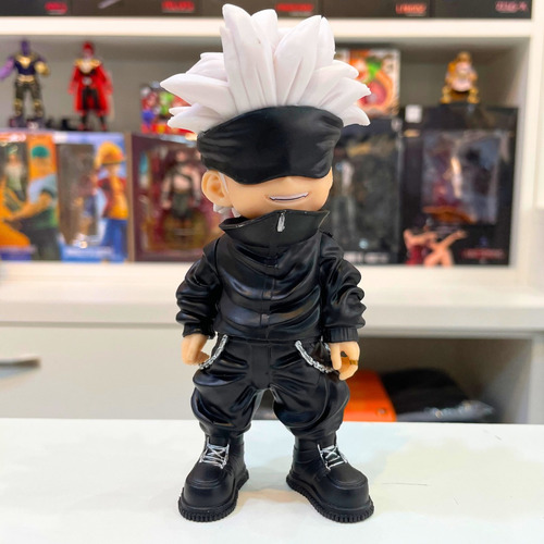 Action Figure Satoru Gojo Jujutsu Kaisen Chibi Style Pvc