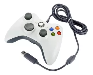 Joystick Mando Control Xbox 360 Pc Gamer Cable Win Dblue