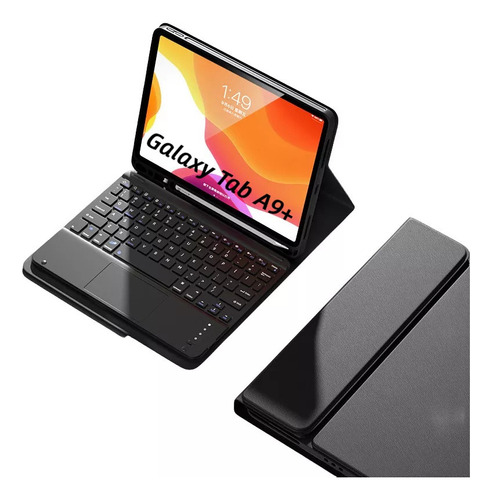 Capa+teclado Touch Com Ñ Para Galaxy Tab A9+ Plus 11''