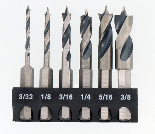 23006pc. Madera Stubby Bit Set