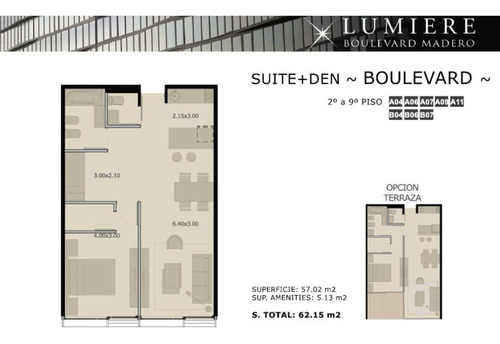 Hermoso 2 Amb - 62 M2 - Coch - Baulera - Torre Lumiere - Full Amenitites - Puerto Madero