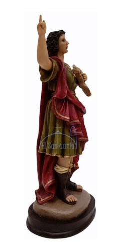 Imagen 3 de 5 de San Pancracio 30 Cm Finas Figuras De Poliresina