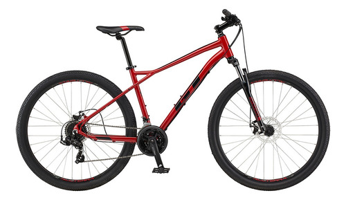 Bicicleta Gt Aggressor Sport Rodado 29 Js Ltda Color Rojo L