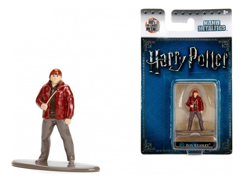 Mini Figura De Metal Harry Potter Boneco Ron Weasley Y7 Jada