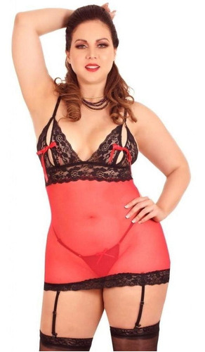 Lencería Babydoll Intimo Dama Linea Curvy