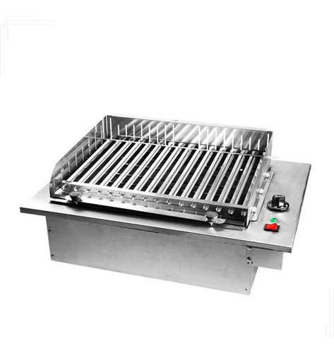 Grill Churrasqueira De Embutir Elétrica 3000w Para Cozinhas Cor Inox 220V