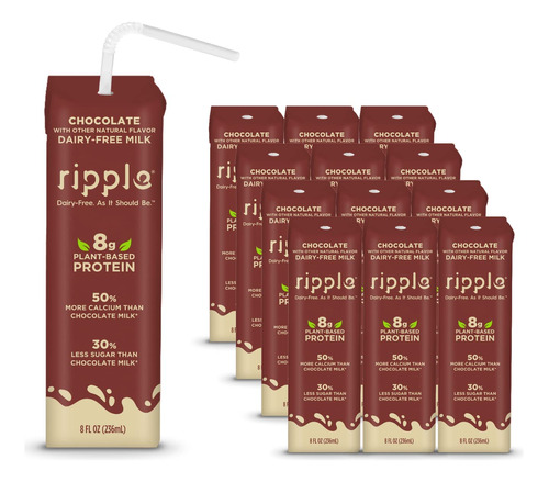 Ripple Kids - Bebida Nutricional De 0.28 oz De Proteina Sin 