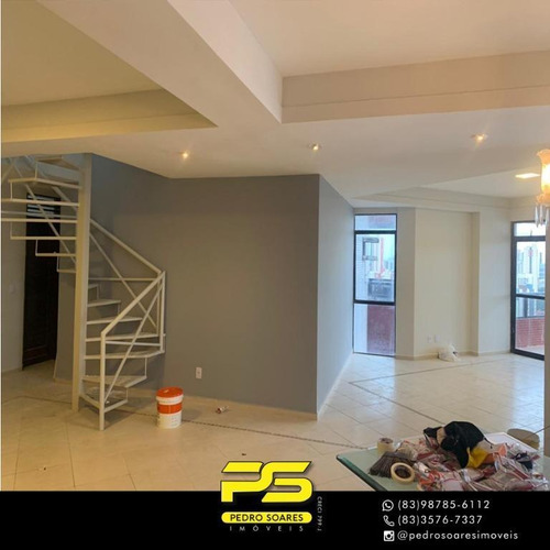 Imagem 2 de 10 de Cobertura Com 5 Dormitórios À Venda, 456 M² Por R$ 1.300.000,00 - Bessa - João Pessoa/pb - Co0062