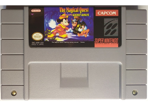 The Magical Quest Starring Mickey Mouse Super Nintendo