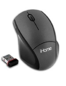 Ihome Óptico Inalámbrico Netbook Mouse (carbon) (ih-m186oc)