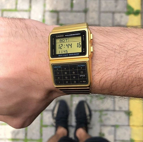 Reloj Casio Dbc611 Caballero Vintage Dorado Original
