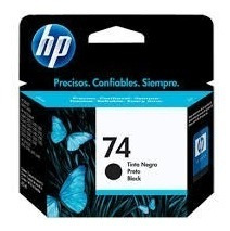Cartucho Hp 74 Negro (cb335wl) D4260 D4360 J5340 J5780