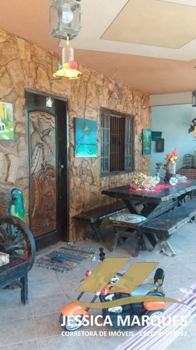 Imagem 10 de 14 de Casa 2 Quartos, Área Gourmet E Piscina Em Unamar - Cf - P01