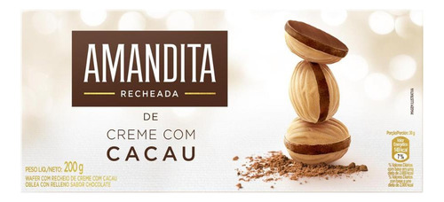 Amandita Lacta De Chocolate Caixa 200g