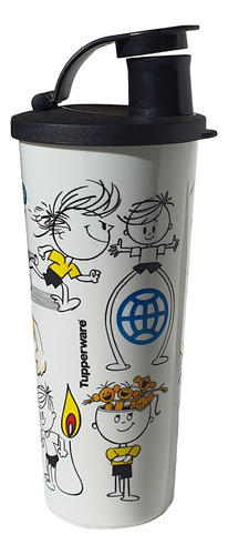 Copo Tupperware Clássico Desenho Menino Maluquinho