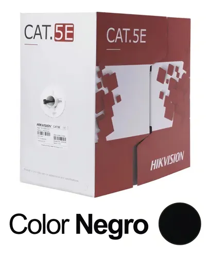 Cable De Red Hikvision Cat5e Utp 305m Ds-1ln5eo-uu/e