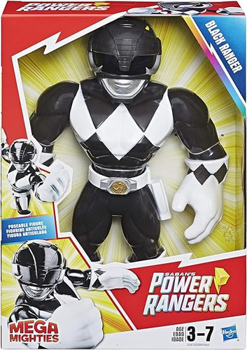 Playskool Heroes Mega Mighties Power Rangers Black Ranger