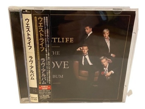 Westlife  The Love Album Cd Jap Obi Usado