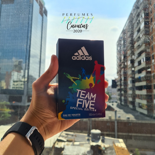 Imagen 2 de 2 de Perfume Caballero adidas Team Five 100ml Original