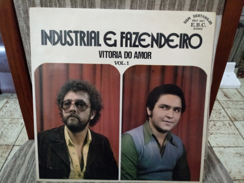 Lp/vinil- Industrial E Fazendeiro - Vitoria Do Amor- Vol.1