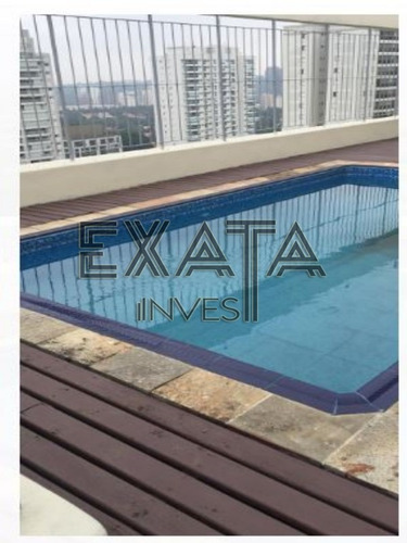 Imagem 2 de 19 de Cobertura Duplex - Alto Da Boa Vista, Duplex Com 5 Suites, 06 Vagas, Piscina Privativa, 1 Por Andar, Lazer Completo. Área Útil: 647,38m² - Cb00025 - 4863989