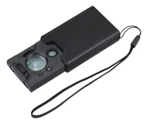 Comprar Lupa De Bolso 60x\u002F45x\u002F30x Conta Fios Luz Led Ultravioleta
