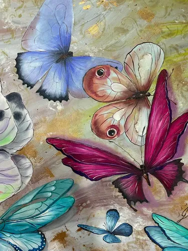 Cuadros y Lienzos de Mariposas