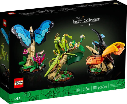 Coleção de insetos Lego Ideas 21342 - 1111 Pz