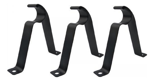 4 Kit De Soportes Flexibles Para Barra De Cortina, 4 Piezas