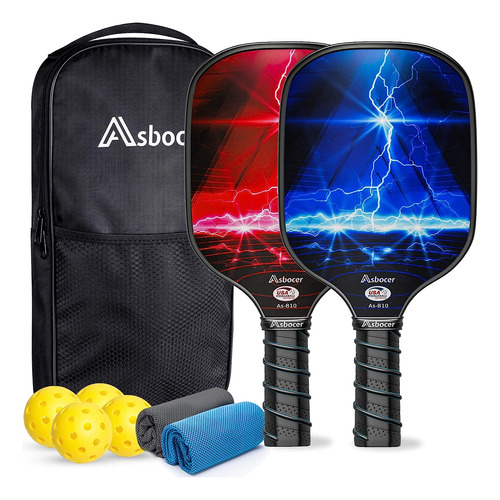 Remolas De Pickleball Asbocer, Juego De Paletas De Picklebal