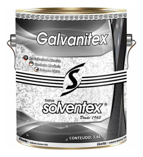 Galvite Cinza Claro 3,6 Litros - Solventex