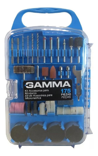 Kit Accesorios Para Minitorno Gamma 175 Piezas G19506