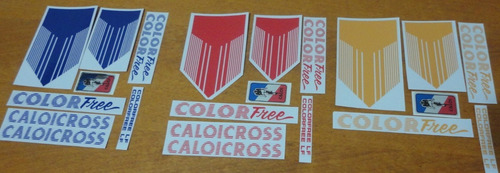 Adesivos Caloi Cross Color Free Free Nylon Extra Light Aero