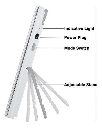 Lampara Emergencia Portatil 60w Luz Recargable Luz Casa Led