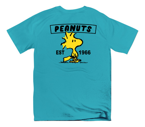 Playera Snoopy Peanuts 07 Woodstock Emilio Infantil Unisex